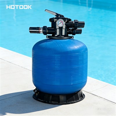 Bobbin Fiberglass Top Mounted Sand Filter